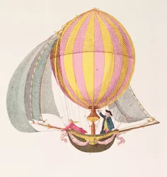 飛行船の設計、フランス、c.1785